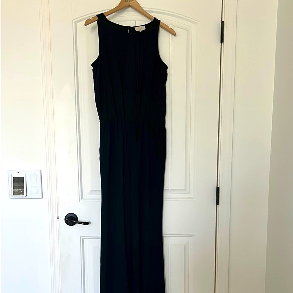 Elegant Black Sleeveless Jumpsuit